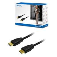 Logilink LogiLink HDMI Cable 1.4, 2x HDMI male, black, 1,5m