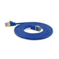 Wantec Wantec SSTP CAT7 Patch kábel 0.1m - Kék