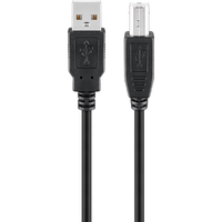 Goobay Goobay 68900 USB-A apa - USB-B apa 2.0 Nyomtató kábel - Fekete (1.8m)