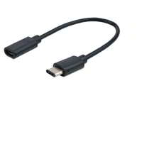 M-CAB M-CAB 7003616 USB-C apa - USB-B 2.0 micro anya OTG kábel - Fekete (15cm)