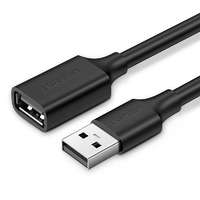 Ugreen Ugreen US103 USB 2.0 Hosszabbító kábel - Fekete (0.5m)