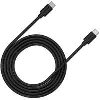 Canyon Canyon CNS-USBC12B USB-C apa - USB-C apa Adat és töltő kábel - Fekete (2m)