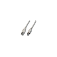 EFB Efb USB-A apa - USB-B 2.0 Nyomtató kábel - Szürke (1.8m)