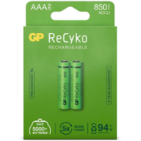 GP GP ReCyko 850mAh AAA Akkumulátor (2db/csomag)