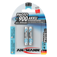 Ansmann Ansmann Photo maxE NiMH Micro AAA 900 mAh Újratölthető elem (2db / csomag)