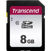 Transcend Transcend 8GB TS8GSDC300S SDHC UHS-I CL10 Memóriakártya