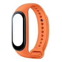 Xiaomi Xiaomi Mi Smart Band 5/6/7 Gyári Szilikon szíj - Narancssárga