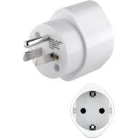 Goobay Goobay 45355 EU -> US/JP 250V Power Plug Utazó adapter - Fehér