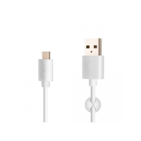 Fixed Fixed UC USB-A apa - USB-C 2.0 Adat és töltő kábel - Fehér (1m)