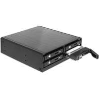 Delock Delock 5.25” hordozható rack 4 x 2.5” SATA HDD / SSD-hez