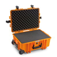 B&W B&W Type 6700 SI Fotós bőrönd - Narancs