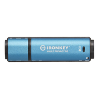 Kingston Kingston 8GB IronKey Vault Privacy 50 USB 3.0 Pendrive - Kék