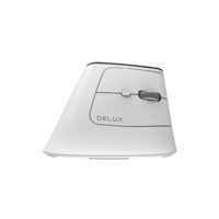 Delux Delux MV6 DB Wireless Vertikális Egér - Fehér