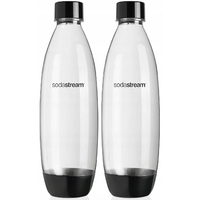 SodaStream SodaStream Fuse 1L palack szódagéphez - Fekete (2db/csomag)