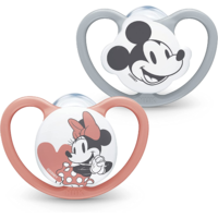 Nuk Nuk Space Disney Mickey & Minnie Mouse Játszócumi (2 db / csomag)