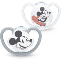 Nuk Nuk Space Disney Mickey & Minnie Mouse Játszócumi (2 db / csomag)