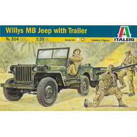 Italeri Italeri Willys MB Jeep műanyag modell (1:35)