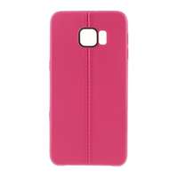 Gigapack Gigapack Samsung Galaxy S6 Edge+ Szilikon Tok - Rózsaszín/Varrás minta