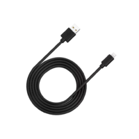Canyon Canyon MFI C48 USB-A apa - Lightning apa 2.0 Adat és töltőkábel - Fekete (2m)