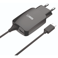 2GO 2GO USB-A/USB-C Hálózati töltő - Fekete (12W)