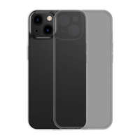 Baseus Baseus Frosted Apple iPhone 13 Szilikon Tok+kijelzővédő üveg - Fekete
