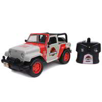Jada Toys Jada Toys Jurassic Park: Jeep Wrangler távirányítós autó - Bézs/Piros