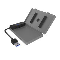 RaidSonic RaidSonic Icy Box AC603B-U3 2.5" USB 3.2 Külső HDD/SSD ház - Fekete