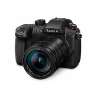 Panasonic Panasonic Lumix GH5M2 Digitális fényképezőgép + LEICA DG Vario-Elmarit 12-60 KIT - Fekete