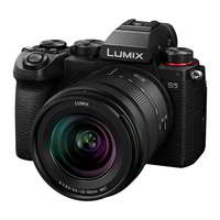 Panasonic Panasonic Lumix S5 Digitális fényképezőgép + LUMIX S-R2060 KIT - Fekete