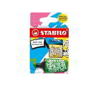 Stabilo Stabilo Boss Mini Snooze One 2-5mm Szövegkiemelő készlet - Vegyes színek (3 db / csomag)
