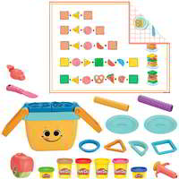 Hasbro Hasbro Play-Doh Piknikkosár gyurmakészlet 284g - Vegyes