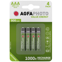 AGFA Agfa NiMH Micro AAA 900 mAh Újratölthető elem (4db/csomag)