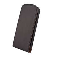 Forever Leather case Elegance (Xperia Z1 mini) Fekete