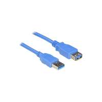 Delock Delock 82538 USB-A apa - USB-A anya 3.0 Hosszabbítókábel - Kék (1m)