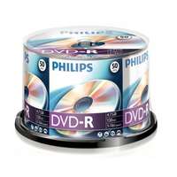Philips Philips DVD-R Egyszer Írható DVD Lemez Hengerdoboz (50db/cs)