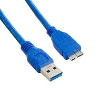4World 4World 08963 USB 3.0 adat- és töltőkábel 1.8m Kék