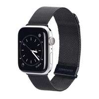 Dux Ducis Dux Ducis Apple Watch S1/2/3/4/5/6/7/8/SE Milánói Fém szíj 42/44/45 mm - Fekete