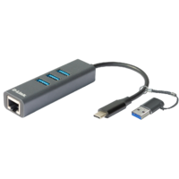 D-link D-Link DUB-2332 USB Type-C 3.0 HUB (4 port)