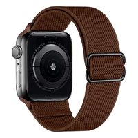 Phoner Phoner Dew Apple Watch S1/S2/S3/S4/S5/S6/S7/S8/S9/SE Csatos fonott Szövet Szíj 38/40/41mm - Barna