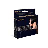 Accura Accura (Dymo D1 40918) szalag 9mm / 7m - Fekete/Sárga