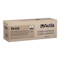 Actis Actis (HP 55A CE255A / Canon CRG-724) Toner Fekete