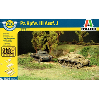 Italeri Italeri Pz.Kpfw.III Ausf.J tank műanyag modell (1:72)