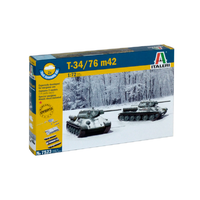 Italeri Italeri T 34/76 m42 harckocsi műanyag modell (1:72)