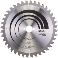 Bosch Bosch Optiline Wood 40Z 250mm Körfűrészlap