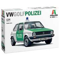 Italeri Italeri Volkswagen Golf rendőrautó műanyag modell (1:24)