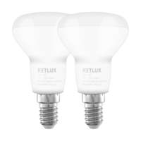 Retlux Retlux REL 38 LED R50 izzó 6W 510lm 3000K E14 - Meleg fehér (2db)