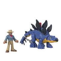 Mattel Mattel Imaginext Jurassic World Stegosaurus és Dr Grant figura