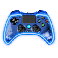 Egyéb ready2gaming PS4 Pro Pad X LED Edition Kontroller - Szürke/Kék (PC/PS3/PS4/Android)