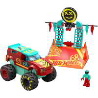 Mattel Mattel MEGA Hot Wheels Monster Trucks autó - Piros/kék