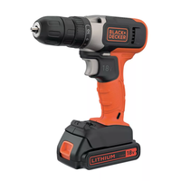 Black & Decker Black & Decker BCD001C1-QW Akkumulátoros fúró-csavarozó